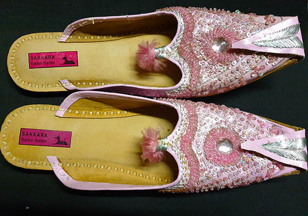 Arabische Hausschuhe in Rosa