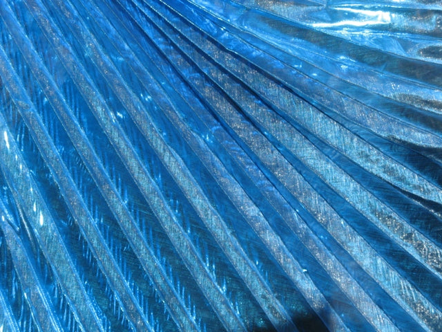 Isis Wings Organza Lamé in Türkis